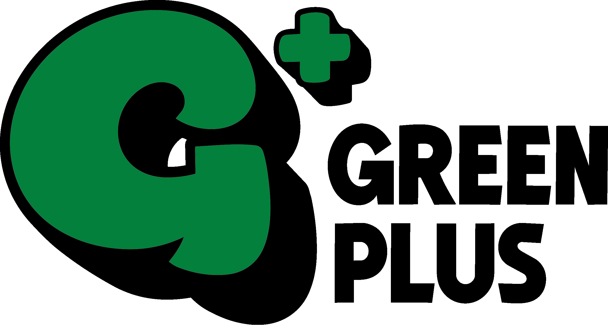 GREEN PLUS 丸みのあるロゴ